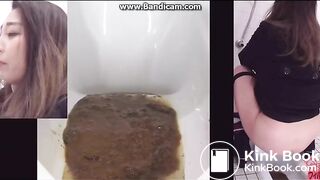 Asian girl has diarrhea