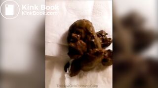 Slimy shitting sitting