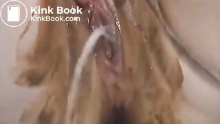 Poo pusher through throat