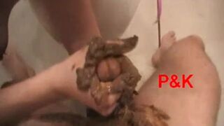 real shit couple nasty jerk and suck