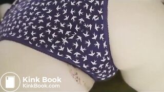 purple panty poop - video 3