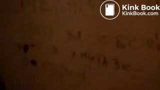 Students eating scat from public toilet