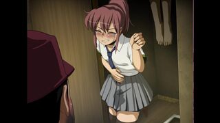Japanese pooping girl animation - video 10