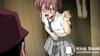 Japanese pooping girl animation - video 10