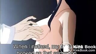 Tied up hentai girl enema