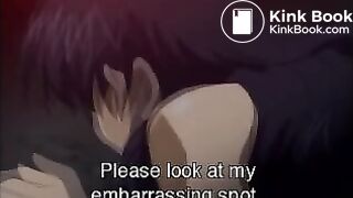 Tied up hentai girl enema