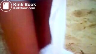 Shit eating on a beach