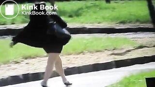 Outdoor poop diarrhea video 4