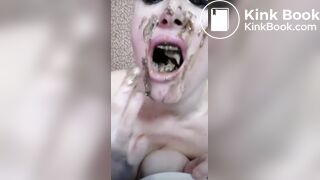 Sexy Shit face girl on cam