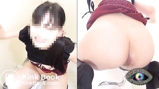 (Trailer) Girl Enema at Public toilet