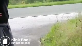 girl diarrhea outdoor 2