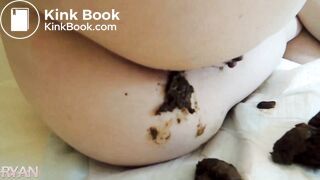 Shitty Dildo Play from Curvy Lady