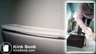 Hot blonde voyeur diarrhea dumping