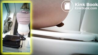 Hot blonde voyeur diarrhea dumping