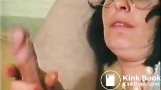 Vintage MILF Dirty and messy anal sex