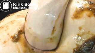 Japanese teen fisting her shitty ass