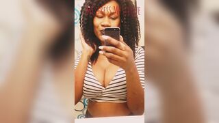 Caribbean cutie clogs the crapper!