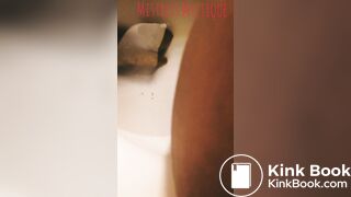 Caribbean cutie clogs the crapper!