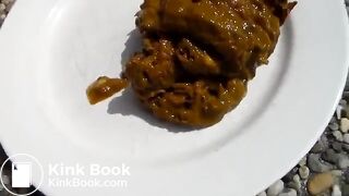 Asian Girls Shitting On Plate