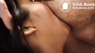 Guy uses Micha Twang to clean his ass in the bathroom