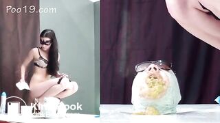 Guy eats 5 girl's shit part 2