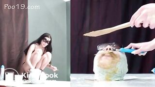 Guy eats 5 girl's shit part 2