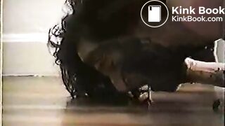 Amateur Classic Scat Play of little whore and her dom!