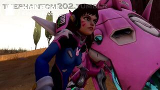 D.va Porta Potty animation.