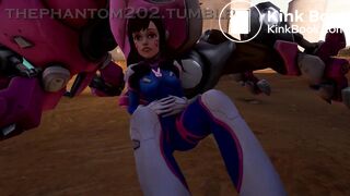 D.va Porta Potty animation.