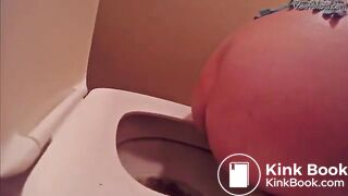 Alexa takes a shit on the toilet