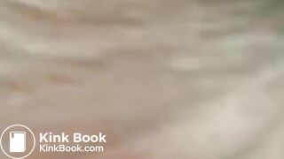 Ebony teen shitting on her bald slave