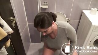 milf poop in plate