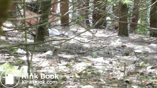 True female voyeur shit in the open