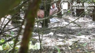 True female voyeur shit in the open