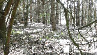 True female voyeur shit in the open