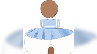 porn la porn toilet animation