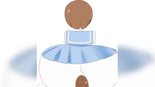 porn la porn toilet animation