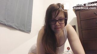 Diarrhea in white panties