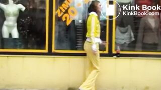 DGP - Jeany diapered in public with Sandra