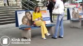 DGP - Jeany diapered in public with Sandra