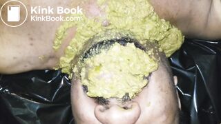 New scat chick makes him eat diarrhea