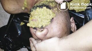 New scat chick makes him eat diarrhea