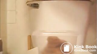 Big poop in container