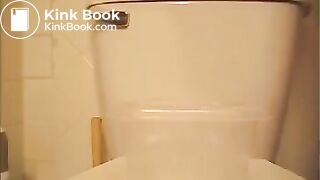 Big poop in container