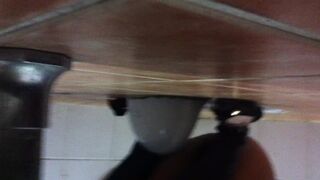 cute korean girl shitting