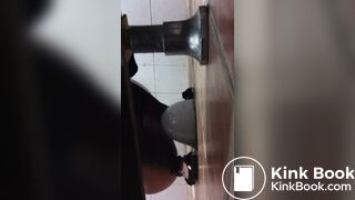 cute korean girl shitting