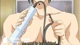 Hentai girlfriend enema and poops