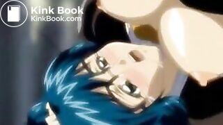 Hentai maid gets unsusal enema