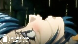 Hentai maid gets unsusal enema