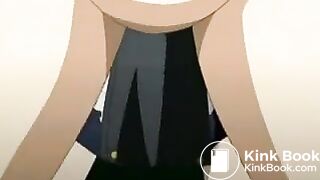 Hentai maid gets unsusal enema